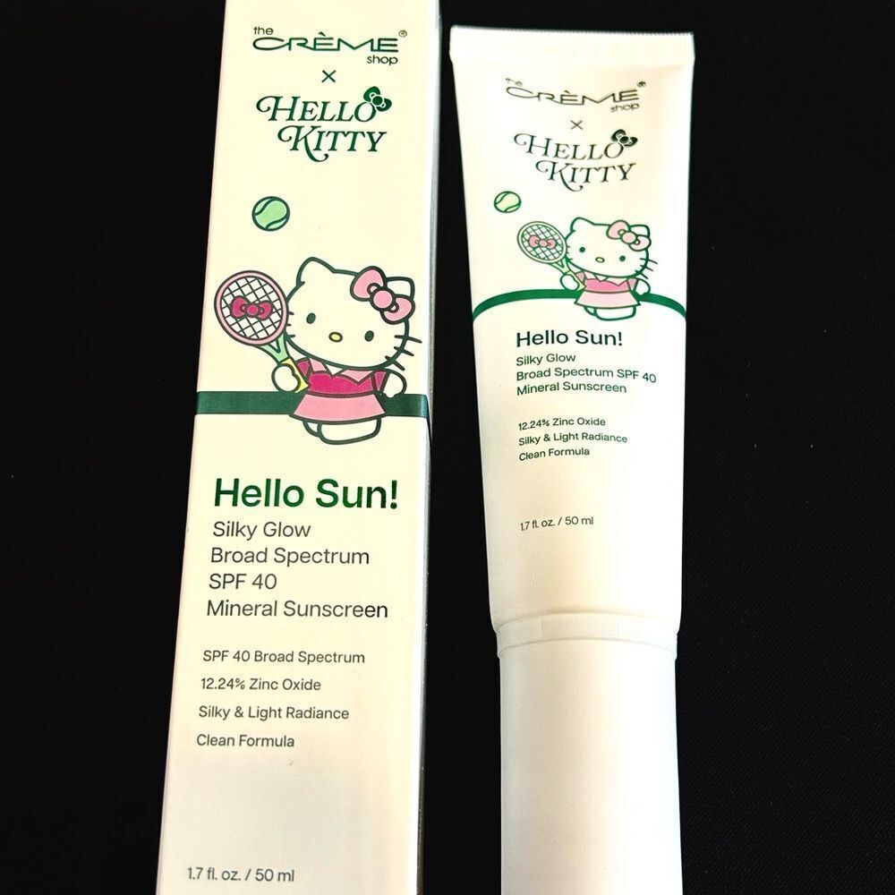 🌻Hello Kitty x The Crème Shop Sunscreen New Full Size